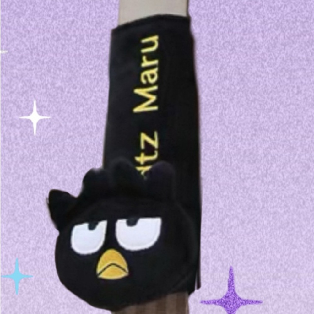 Bad Badtz Maru XO Seatbelt Cover